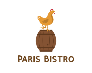 Barrel Chicken Farm logo design