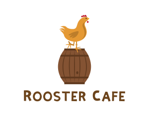 Barrel Chicken Farm logo design