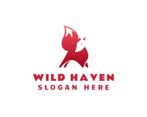 Wild Fox Zoo logo design