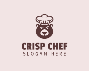 Bear Chef Baker logo design