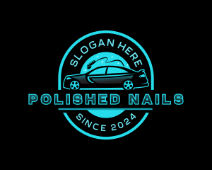 Automobile Car Polisher logo design