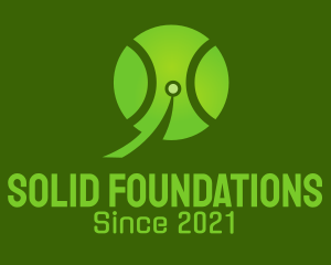 Sport - Tennis Ball Technology logo design