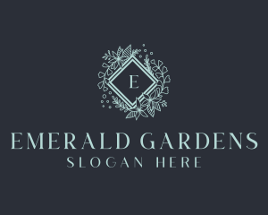 Floral Garden Spa logo design