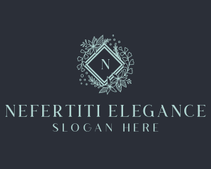 Floral Garden Spa logo design