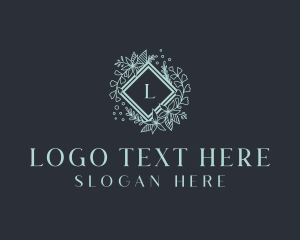 Stylish - Floral Garden Spa logo design