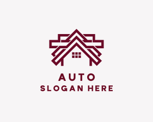 Apartment - Housing  Roofing Residence logo design