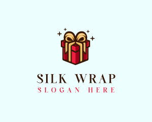 Elegant Ribbon Gift logo design