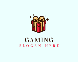 Gift - Elegant Ribbon Gift logo design