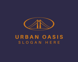 Urban - Urban Bridge Infrastructure logo design
