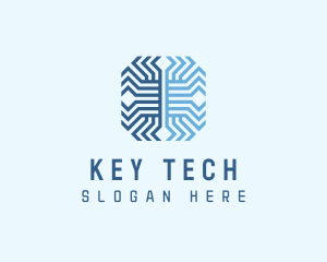 Digital Tech Microchip logo design