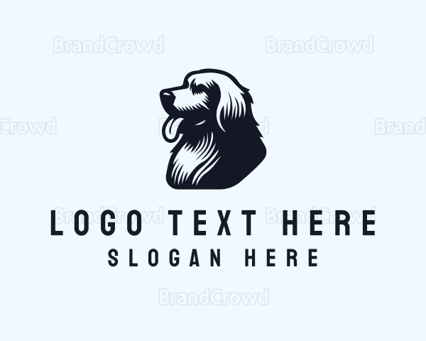 Pet Dog Labrador Logo