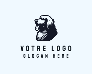 Domesticated Animal - Pet Dog Labrador logo design