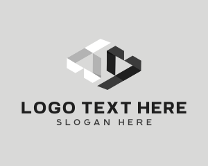 Geometric - Modern Geometric Architecture logo design