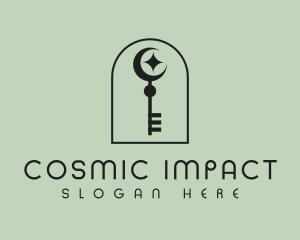 Cosmic Key Boutique logo design