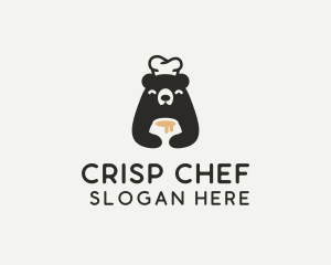 Bear Chef Honey logo design