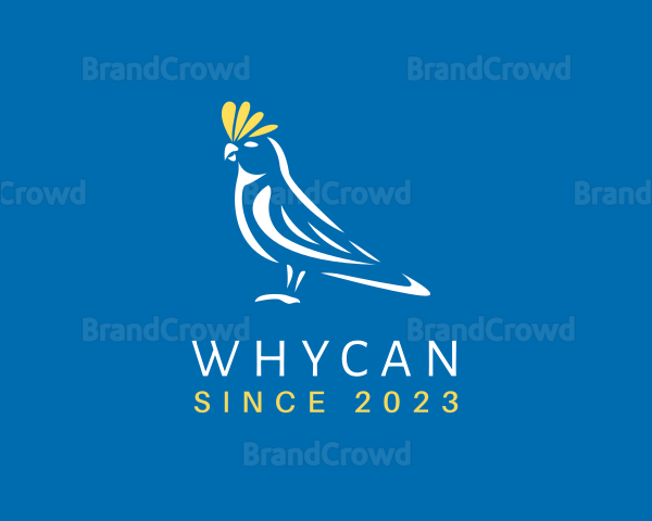 Cockatoo Pigeon Bird Logo