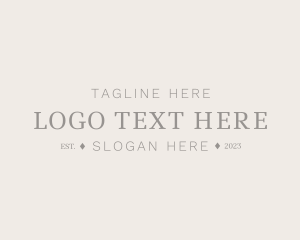 Delicate - Event Luxury Company logo design