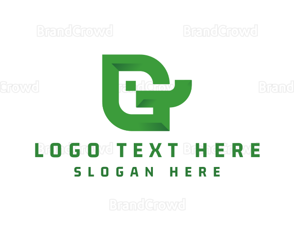 Garden Leaf Letter G Logo
