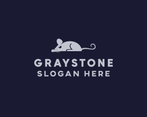 Gray - Gray Angry Rat logo design