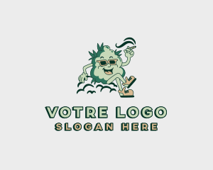 Marijuana Dispensary - Marijuana Smoking Weed logo design