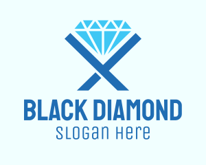 Blue Diamond Jewelry logo design