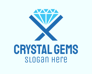 Blue Diamond Jewelry logo design