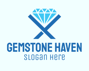 Blue Diamond Jewelry logo design