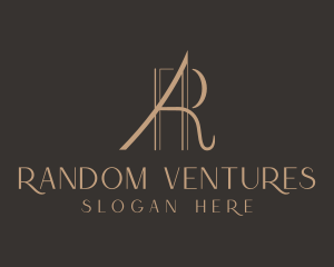 Elegant Boutique Letter A & R logo design