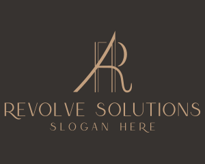 Elegant Boutique Letter A & R logo design