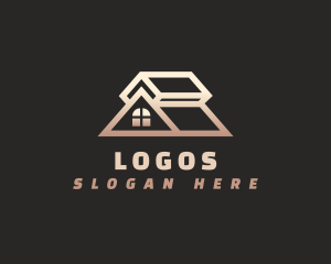 Realtor - House Attic Roofing logo design