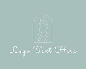 Dainty Female Body logo design