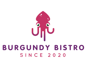 Ocean Squid Tentacles logo design