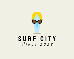 Summer Surf Board  logo design