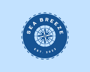 Nautical - Nautical Navigation Compass logo design