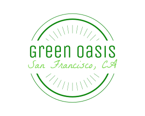 San Francisco Green Circle logo design