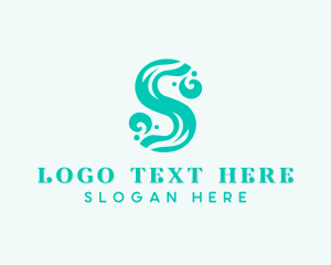 Beauty Brand Letter S logo design