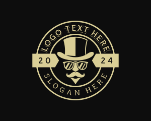 Fashion - Tophat Grooming Barbershop logo design