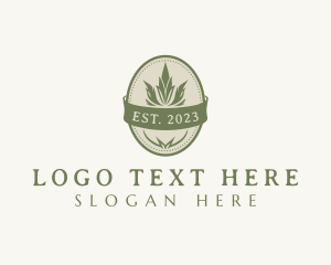 Organic Weed Dispensary logo design