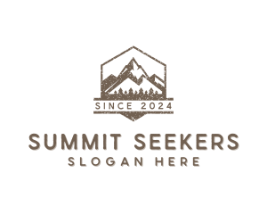 Mountain Peak Summit logo design