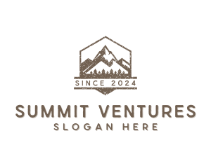 Mountain Peak Summit logo design