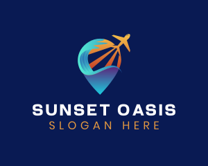 Summer Travel Destination logo design