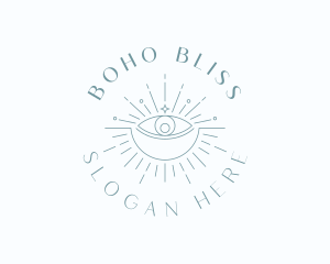 Mystical Eye Boho logo design