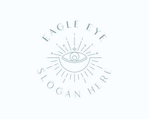 Mystical Eye Boho logo design