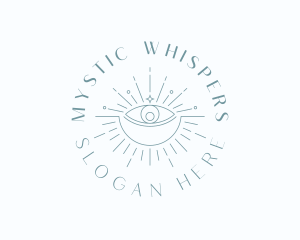 Mystical Eye Boho logo design