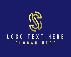 Professional Security Company Letter S logo design