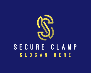 Professional Security Company Letter S logo design