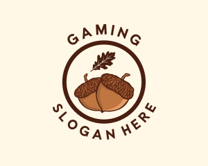 Organic Acorn Nut Logo