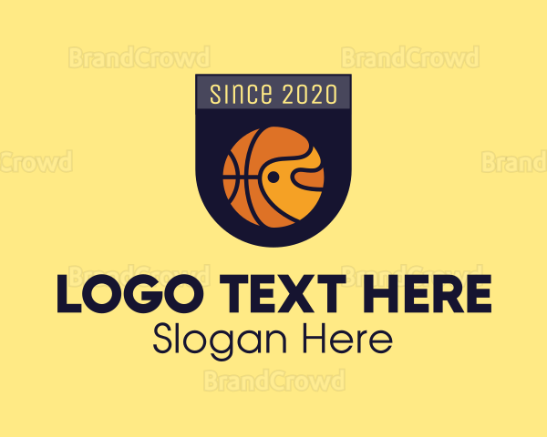 Basketball Sports Banner Logo