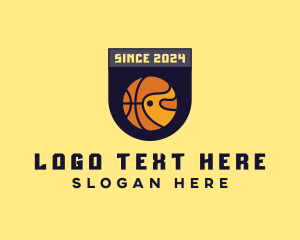 Basketball Sports Banner Logo