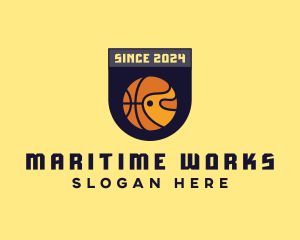 Basketball Sports Banner logo design